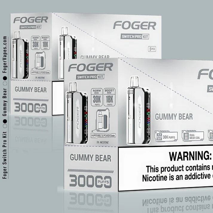 Gummy Bear Foger Switch Pro Kit 30K Puffs - Image 5