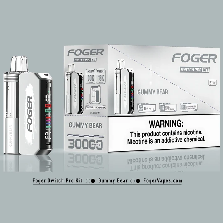 Gummy Bear Foger Switch Pro Kit 30K Puffs - Image 4