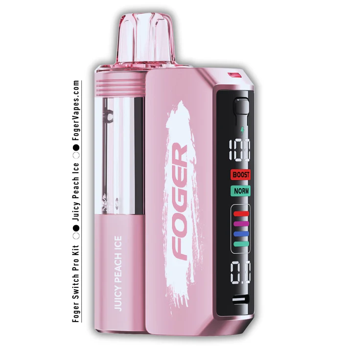 Juicy Peach Ice Foger Switch Pro Kit 30K Puffs - Image 2