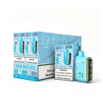 (10-PACK)Geek Bar Pulse 15000 Disposable Vape-BLUE RAZZ ICE